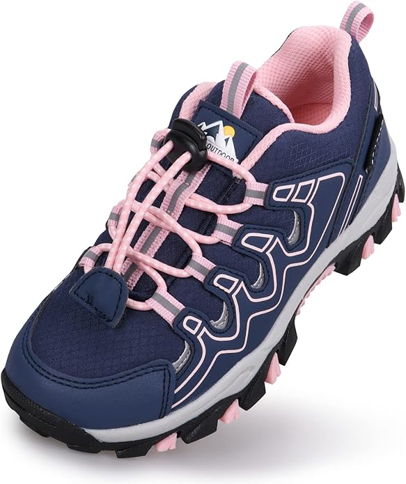 UOVO Boys Girls Kids Sneakers Hiking Running Outdoor Walking Tennis Shoes Waterproof Non Slip Fashion Sneakers(Little/Big Kids