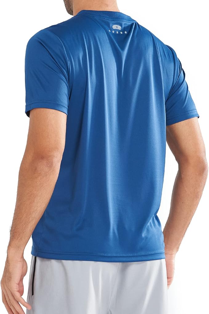 NORTHYARD Men's UPF 50+ Sun Protection Shirts Swim SPF UV Quick Dry Short Sleeve T-Shirts for Athletic Fishing Rash Guard