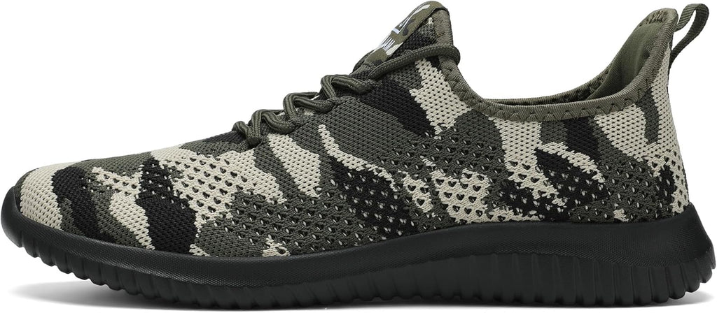 VAMJAM Men's Running Shoes Ultra Lightweight Breathable Walking Shoes Non Slip Athletic Fashion Sneakers Mesh Workout Casual Sports Shoes