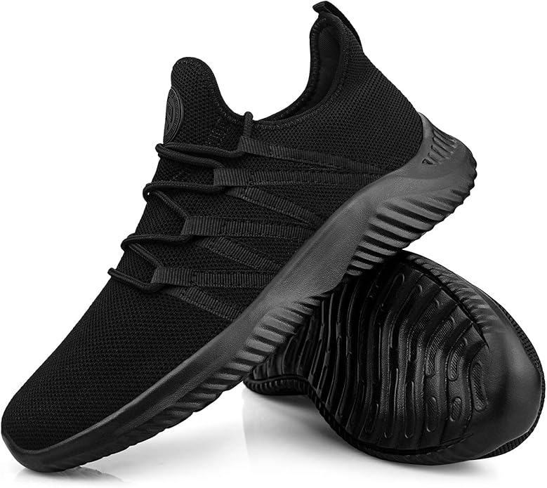 Feethit Mens Slip On Running Shoes Breathable Lightweight Comfortable Fashion Non Slip Sneakers for Men