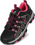 Kids Boys Running Shoes Waterproof Non-Slip Breathable Low-Top Outdoor Hiking Walking Sneakers (Little/Big Kids)