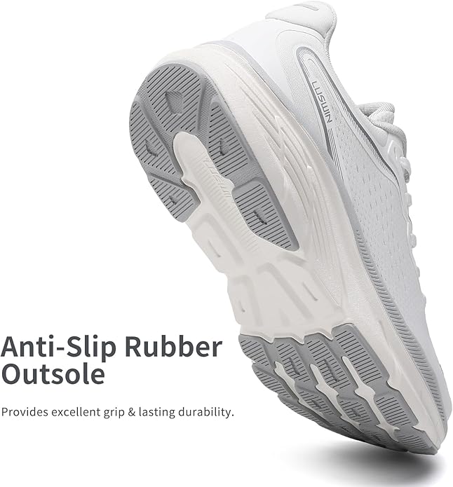 Men's Walking Shoes Lightweight Breathable Cushioning Running Shoes Athletic Tennis Workout Gym Non Slip Comfortable Fashion Sneakers