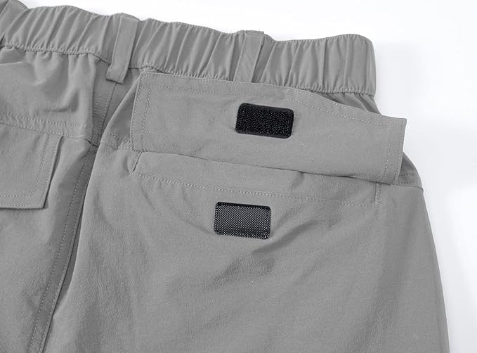 YSENTO Women's Hiking Pants Lightweight Stretch Quick Drying UPF 50 Camping Travel Work Cargo Pants 6 Pockets