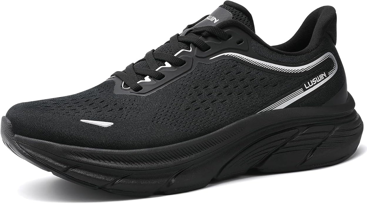 Men's Walking Shoes Lightweight Breathable Cushioning Running Shoes Athletic Tennis Workout Gym Non Slip Comfortable Fashion Sneakers