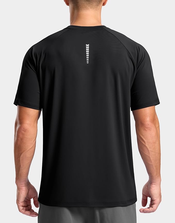 G Gradual Men's Workout Athletic T-Shirts Moisture Wicking Cooling Running Shirts Short Sleeve Performance Tee for Gym Tennis