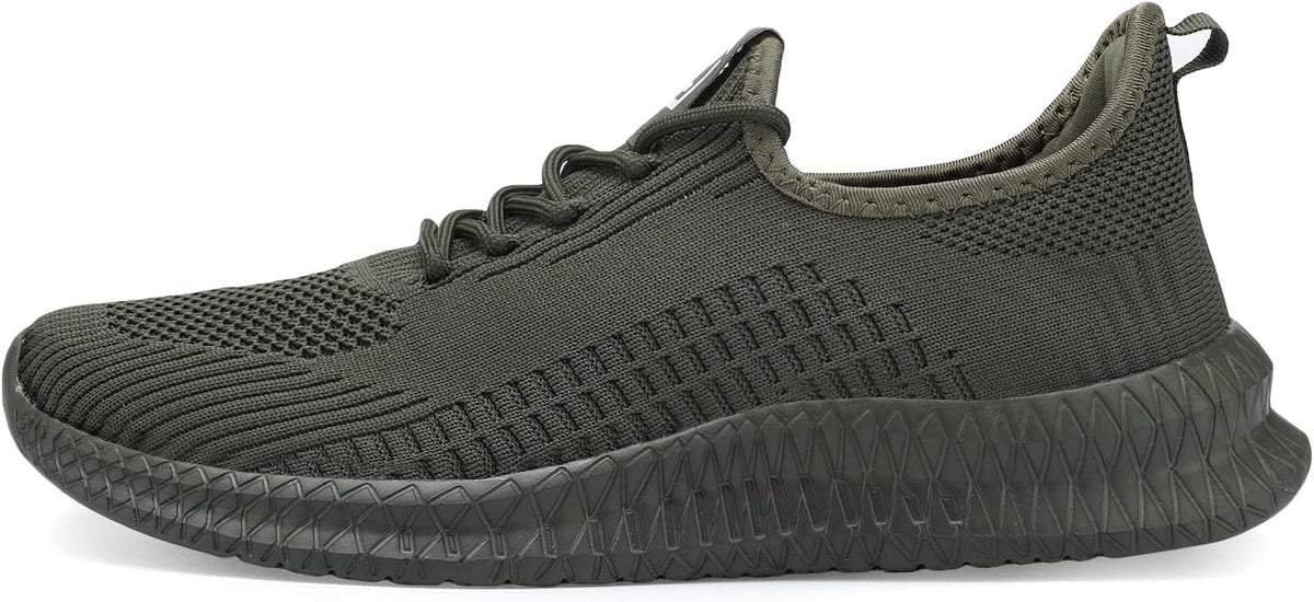LCGJR Men's Running Shoes Ultra Lightweight Breathable Comfortable Walking Shoes Casual Fashion Sneakers Mesh Workout Shoes