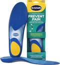 Dr. Scholl's Prevent Pain Protective Insoles, Protect Against Foot, Knee, Lower Back Pain, Promote Foot Health & Wellness, Trim to Fit Insert, Men Shoe Size 8-14, 1 Pair