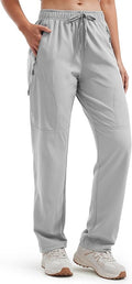 Libin Women's Hiking Pants Lightweight Quick Dry Cargo Pants Casual Safari Work Travel Clothes Petite/Regular/Tall