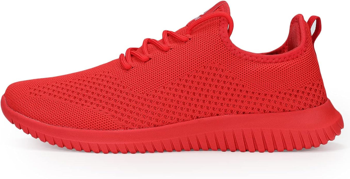 VAMJAM Men's Running Shoes Ultra Lightweight Breathable Walking Shoes Non Slip Athletic Fashion Sneakers Mesh Workout Casual Sports Shoes