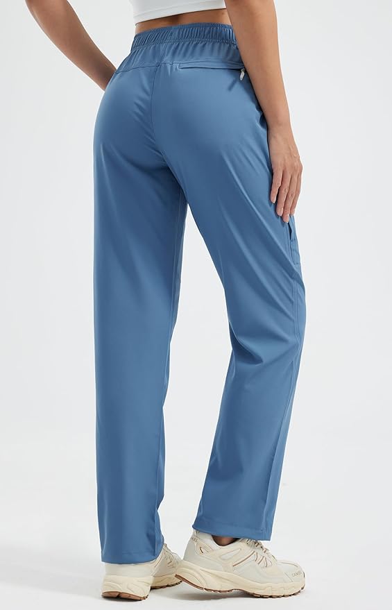 Libin Women's Hiking Pants Lightweight Quick Dry Cargo Pants Casual Safari Work Travel Clothes Petite/Regular/Tall