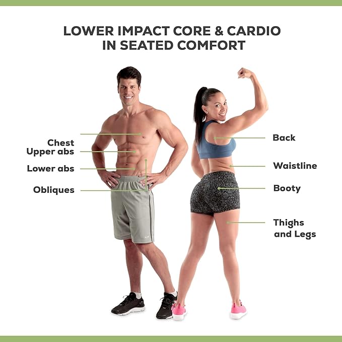 Ab Fitness Machine System Provides An Abdonimal And Muscle Activating Workout with Aerobics to Burn Calories and Workout
