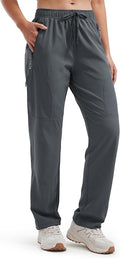 Libin Women's Hiking Pants Lightweight Quick Dry Cargo Pants Casual Safari Work Travel Clothes Petite/Regular/Tall