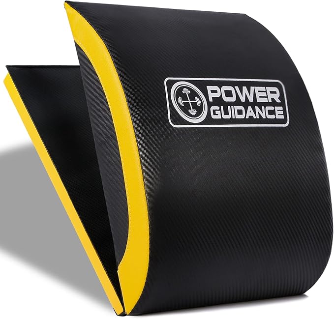 POWER GUIDANCE Ab Exercise Mat - Sit Up Pad - Abdominal & Core Trainer Mat for Full Range of Motion Ab Workouts
