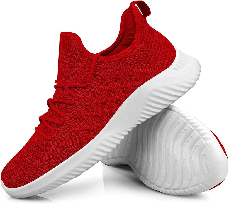 Feethit Mens Slip On Walking Shoes Lightweight Breathable Non Slip Running Shoes Comfortable Fashion Sneakers for Men