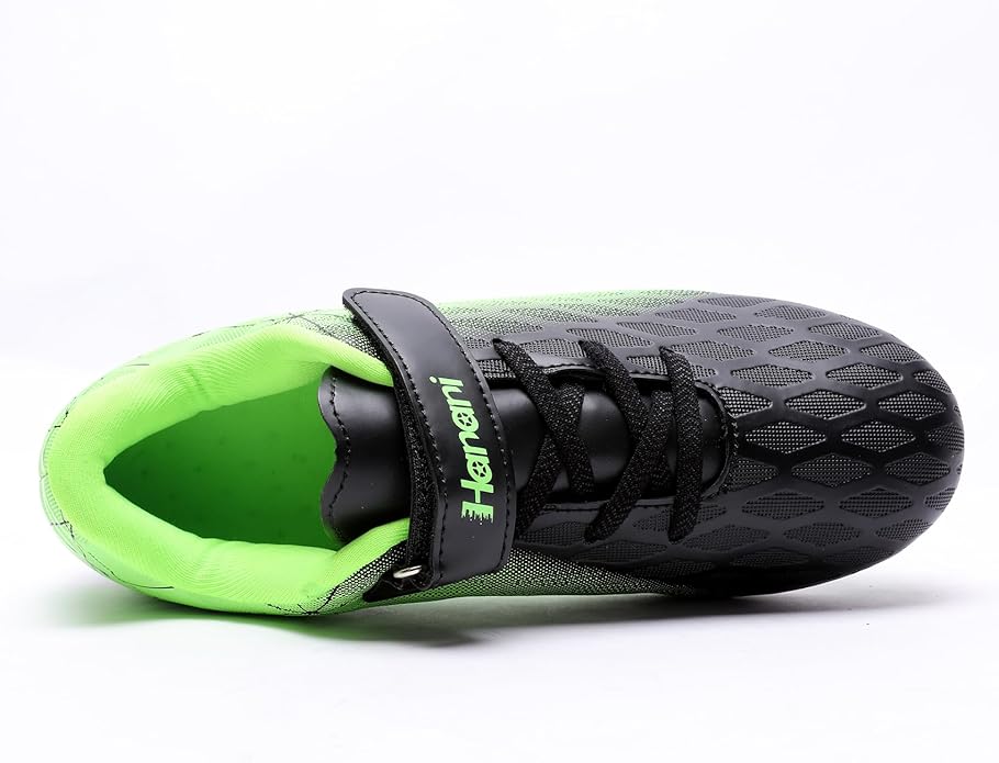 Hanani Boys Soccer Cleats Kids Girls FG/AG Soccer Athletics Sport Shoes Training Shoes Running Shoes Teenager Indoor Outdoor Football Shoes Sneakers for Unisex