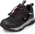 UOVO Boys Girls Hiking Shoes Kids Waterproof Running Trail Fashion Sneakers Breathable Lightweight Non-Slip Outdoor Walking Sports Shoe(Little/Big Kids)