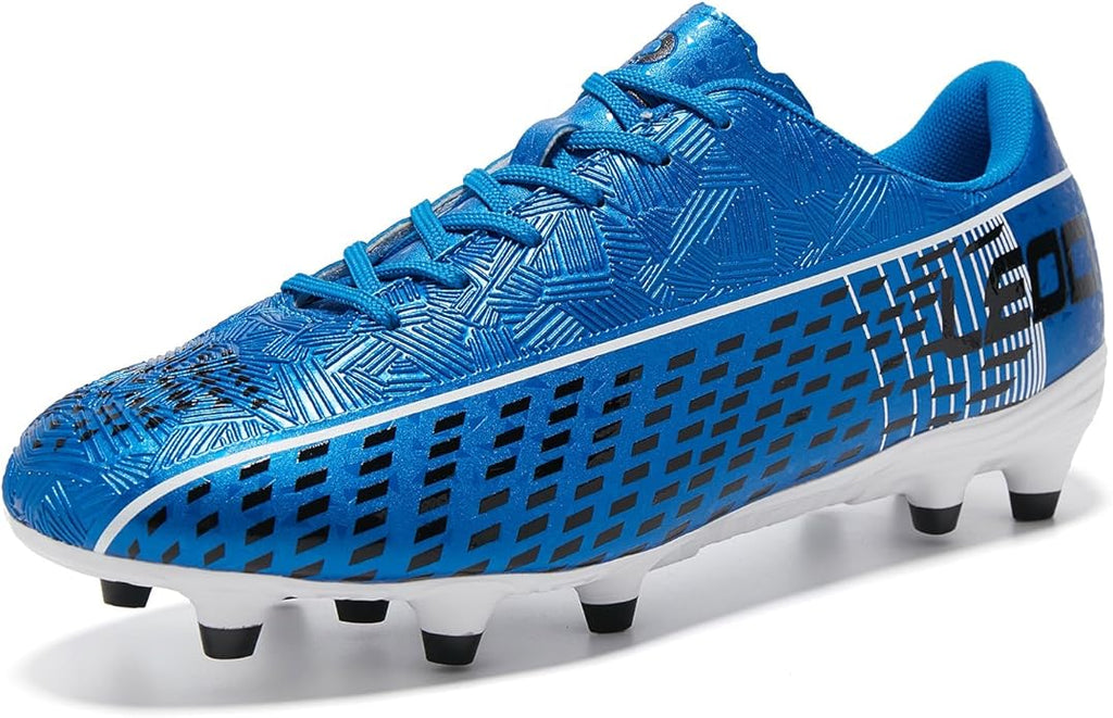 Soccer Cleats for Men's and Women's Outdoor Unisex Football Shoes Firm Rugby Boots
