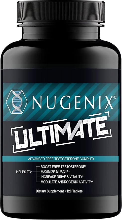 Nugenix Ultimate, Testosterone Booster, 120 tablets