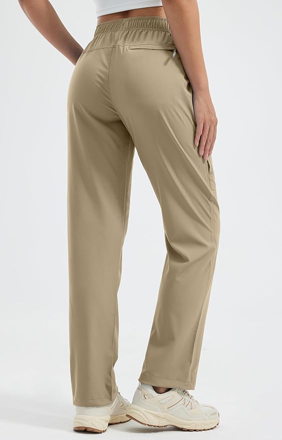 Libin Women's Hiking Pants Lightweight Quick Dry Cargo Pants Casual Safari Work Travel Clothes Petite/Regular/Tall