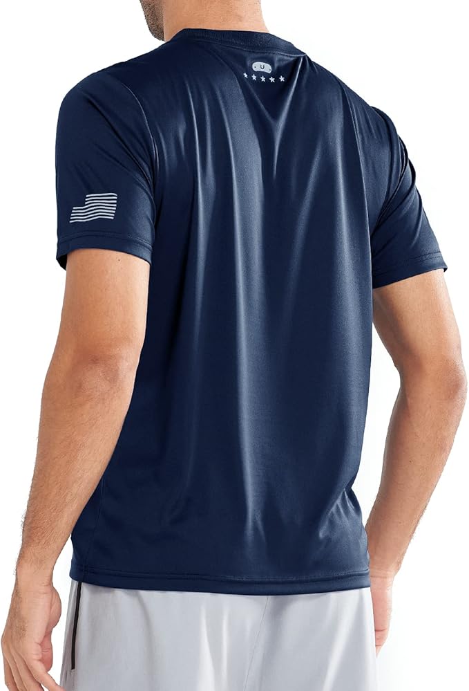 NORTHYARD Men's UPF 50+ Sun Protection Shirts Swim SPF UV Quick Dry Short Sleeve T-Shirts for Athletic Fishing Rash Guard