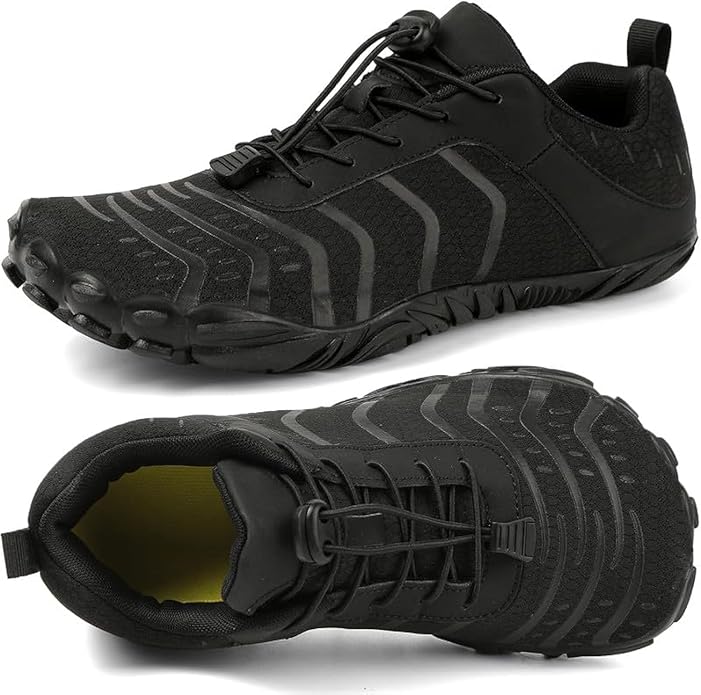 Barefoot Shoes Men Women Minimalist Shoes Zero Drop Workout Cross-Trainer Hiking Water Wide Toe Box Grounded Footwear Weightlifting Walking