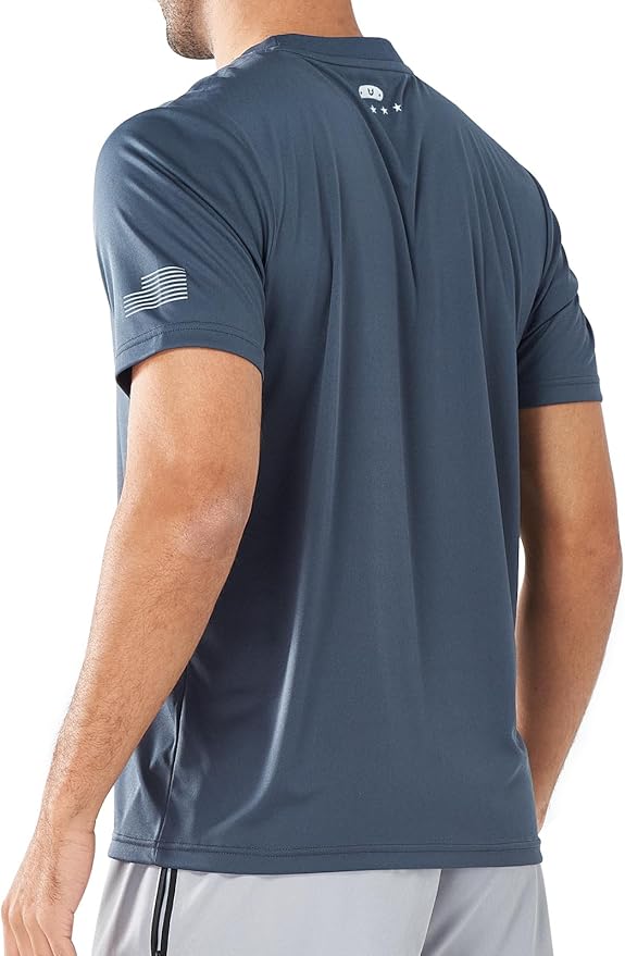 NORTHYARD Men's UPF 50+ Sun Protection Shirts Swim SPF UV Quick Dry Short Sleeve T-Shirts for Athletic Fishing Rash Guard