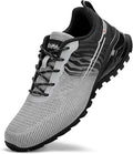 Kricely Men's Trail Running Shoes Fashion Walking Hiking Sneakers for Men Tennis Cross Training Shoe Outdoor Snearker Mens Casual Workout Footwear