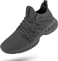 Pujcs Men's Slip on Walking Shoes Lightweight Breathable Non Slip Running Shoes Athletic Gym Tennis Shoes Sneakers for Men