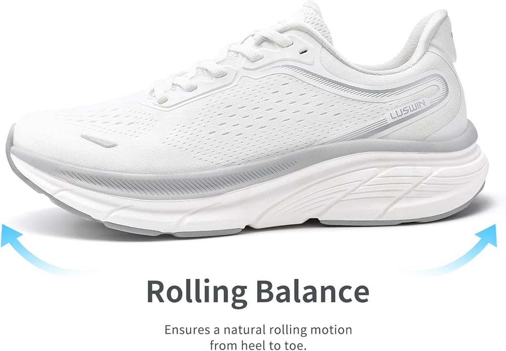 Men's Walking Shoes Lightweight Breathable Cushioning Running Shoes Athletic Tennis Workout Gym Non Slip Comfortable Fashion Sneakers