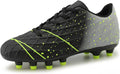 Tobfis Kids Athletic Outdoor Firm Ground Soccer Cleats Shoes(Toddler/Little Kid/Big Kid)