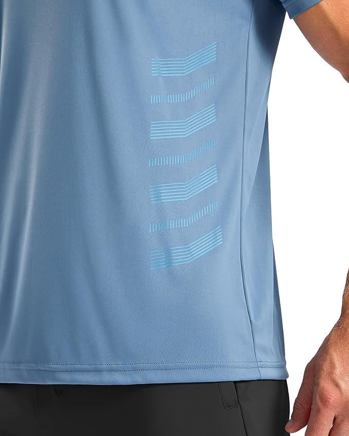 G Gradual Men's Workout Shirts Quick Dry Athletic Running T-Shirts Lightweight Moisture Wicking Short Sleeve Sports Gym Tops