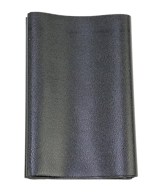 CanDo 10-6305 Sup-R Latex Free Exercise Band, 5' Singles, X-Heavy, Black