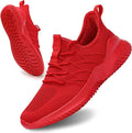 Mens Slip On Running Shoes Athletic Walking Trainers Lightweight Breathable Mesh Tennis Sneakers