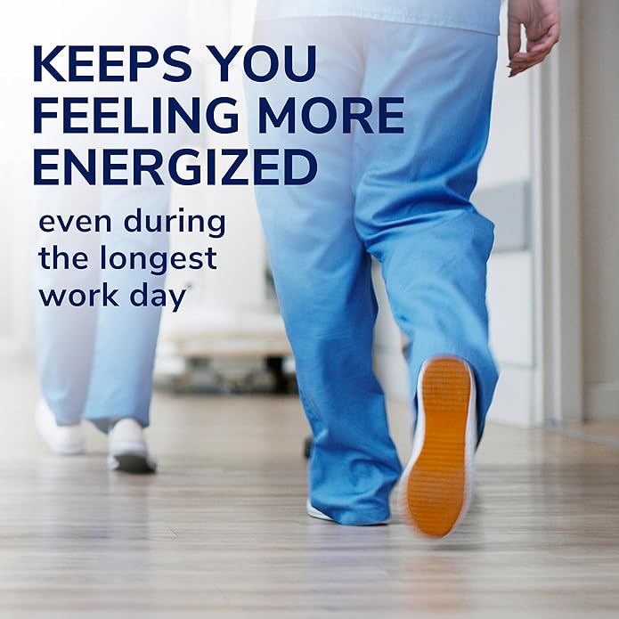 Dr. Scholl's Work All-Day Superior Comfort Insoles with Massaging Gel - Designed for Men & Women with Hard-Working Feet, Eliminates Sore Muscles and Tired Legs, Arch Support Inserts with Odor Control