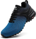 Men's Trail Running Shoes Lightweight Breathable Walking Hiking Sneakers Outdoor Athletic Tennis Cross Training Shoes