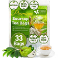 FreshDrinkUS, Premium 33 Soursop Graviola Leaf Tea Bags, 100% Natural & Pure from Soursop Leaves, Hoja Guanabana Herbal Tea. Made with Natural Material Tea Bags. No Sugar, No Caffeine, Vegan.