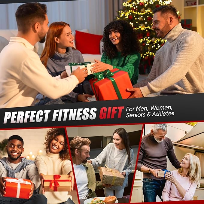 HPYGN Resistance Bands, Exercise Bands for Working Out, Workout Bands Men, Fitness Band with Handle, Door Anchor, Home Gym Equipment for Musle Training, Physical Therapy, Strength Training, Shape Body