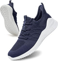 Mens Slip On Running Shoes Athletic Walking Trainers Lightweight Breathable Mesh Tennis Sneakers