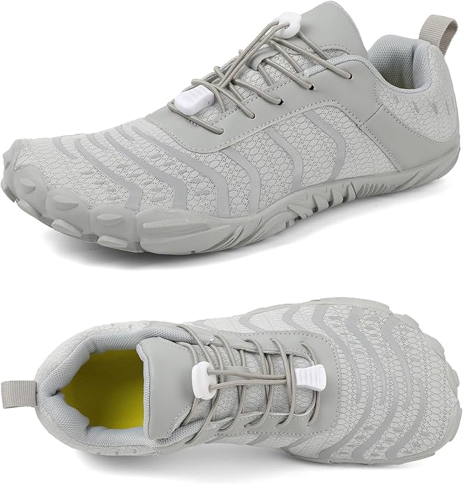 Barefoot Shoes Men Women Minimalist Shoes Zero Drop Workout Cross-Trainer Hiking Water Wide Toe Box Grounded Footwear Weightlifting Walking