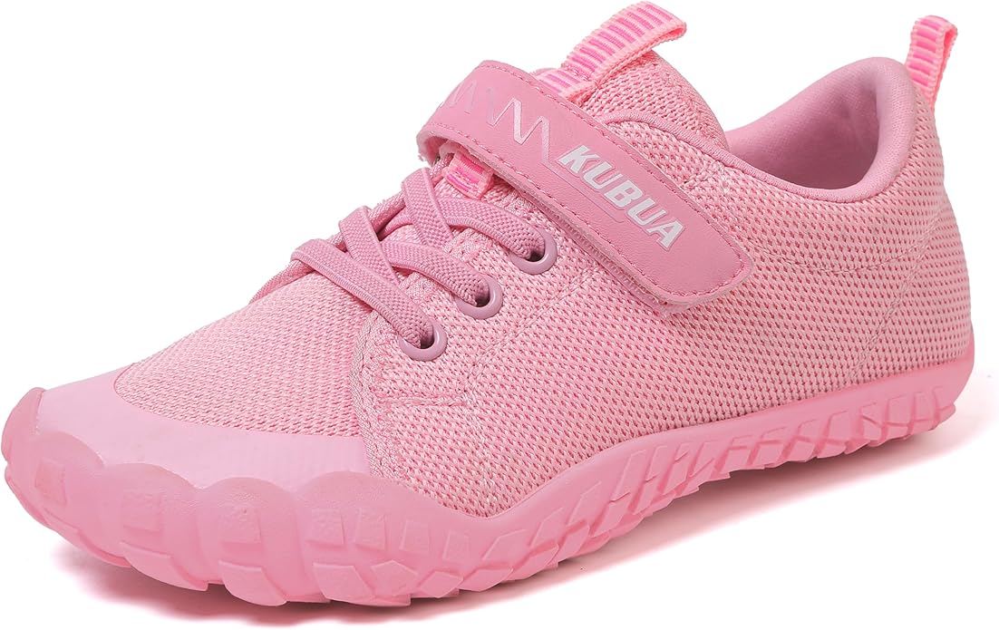 KUBUA Kids Barefoot Shoes Boys Girls Sneakers Naturally Splay Shoes Toddler Little Big Kid