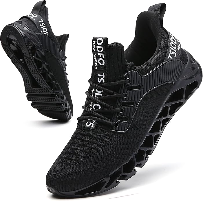 TSIODFO Men Sneakers Fashion Sport Running Athletic Tennis Walking Shoes
