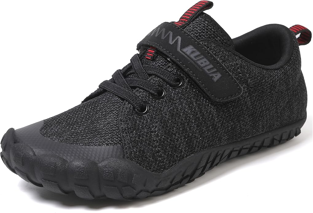 KUBUA Kids Barefoot Shoes Boys Girls Sneakers Naturally Splay Shoes Toddler Little Big Kid