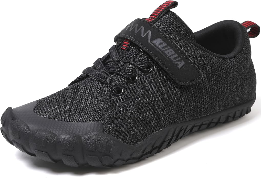 KUBUA Kids Barefoot Shoes Boys Girls Sneakers Naturally Splay Shoes Toddler Little Big Kid