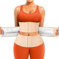 TrainingGirl Waist Trainer for Women Belly Working Out Trimmer Corset Sauna Sweat Belt Band Stomach Wrap Body Shaper Fajas