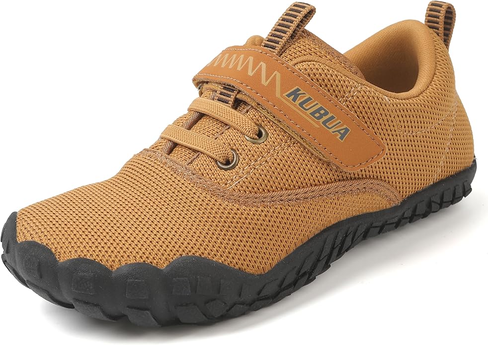 KUBUA Kids Barefoot Shoes Boys Girls Sneakers Naturally Splay Shoes Toddler Little Big Kid