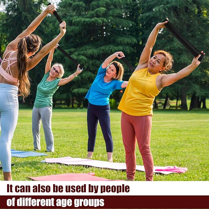 Deekin 20 Pcs Resistance Bands Resistance Loop Exercise Bands Exercise Equipment Elastic Drap Ring for Women and Men Home Fitness, Gym, Yoga