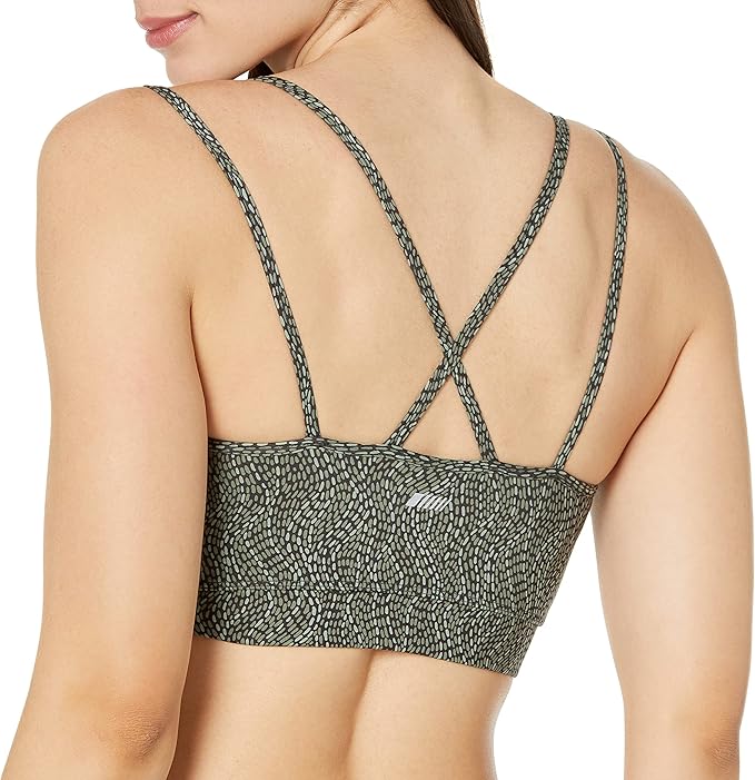 Amazon Essentials Women's Active Sculpt Light Support Strappy Back Sports Bra