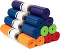 Sunshine Yoga Voyage Yoga Mat, 10 Pack, 72" x 24" Professional Studio and Gym Bulk Yoga Mats, 5mm Thick, Durable, Anti-Tear, Non Slip Fitness and Exercise Mats
