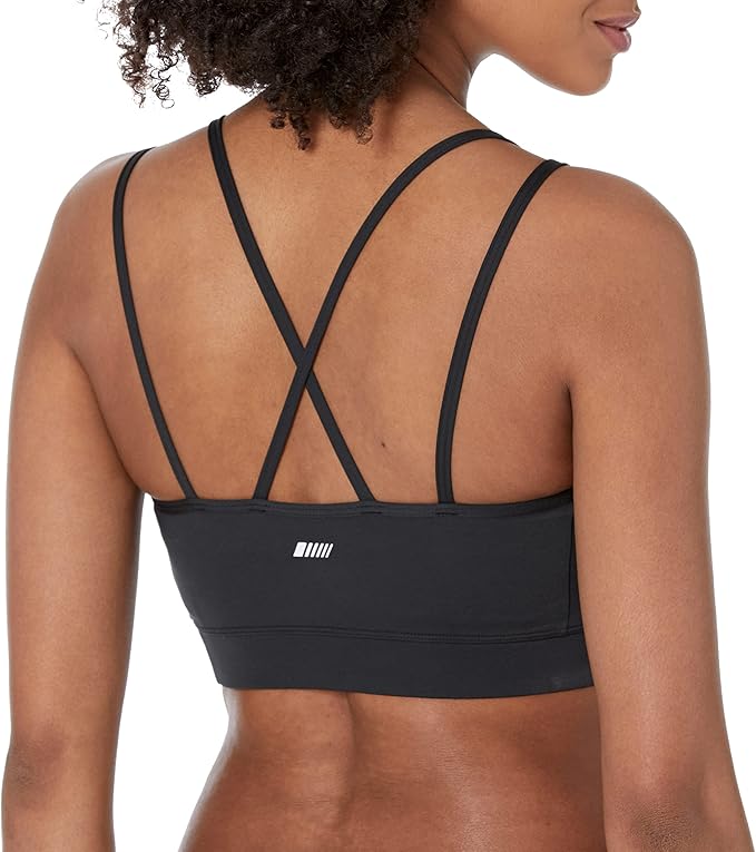 Amazon Essentials Women's Active Sculpt Light Support Strappy Back Sports Bra