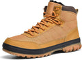 Wondamo Men's Snow Boots Lightweight Waterproof Winter Boots Fur Lined Anti-slip Cold Weather Shoes